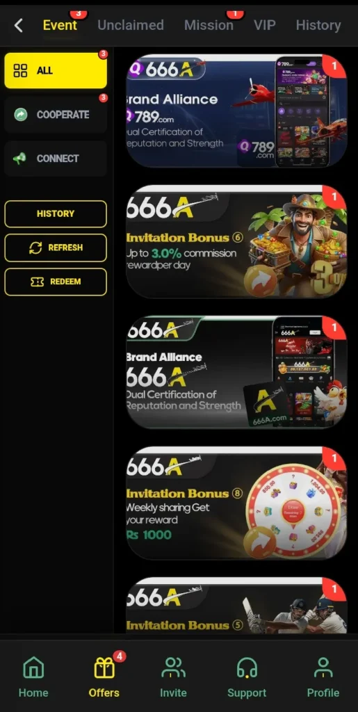 666P Game real rewards and bonuses platform.