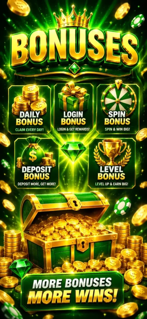 9999 Game new ultimate bonuses and rewards.