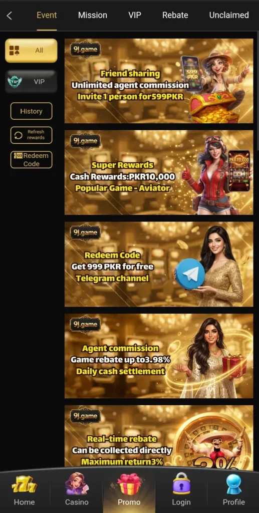 9J Game Promotes daily real money.