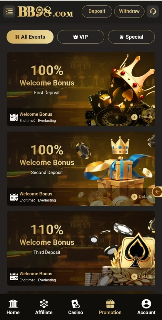 BB98 Game new bonuses and promotion app in Pakistan.