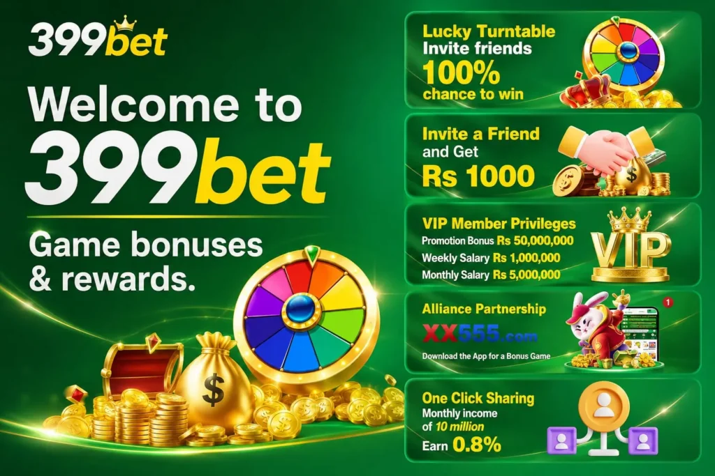 399 Bet Game Lucky turntable invites friends 100% chance to win.