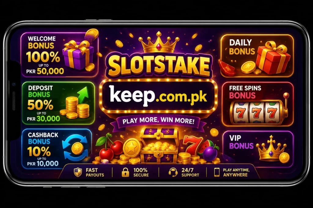 SlotStake Game user-friendly interface.