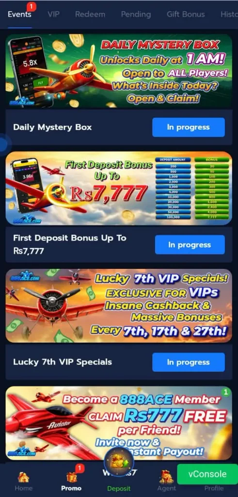  Bonuses and Rewards.