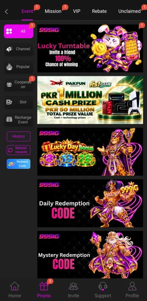 Daily Bonuses